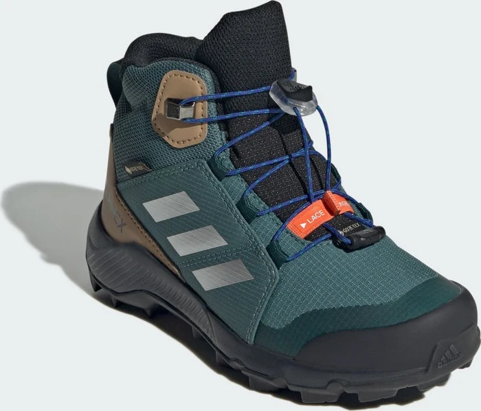 adidas Terrex Mid GTX preloved teal/silver metallic/semi lucid blue (Junior)