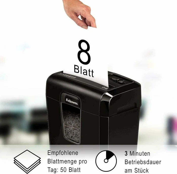 Fellowes Powershred 8Cd, 4x35mm