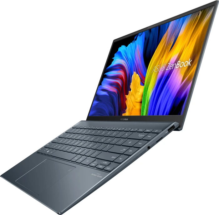 ASUS ZenBook 14 UM425QA, Pine Grey, Ryzen 9 5900HX, 16GB RAM, 512GB SSD, DE