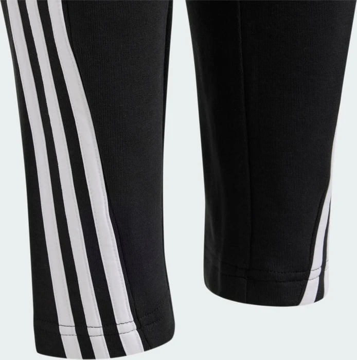 adidas Future Icons 3-Streifen Ankle-Length Trainingshose lang schwarz/weiß (Junior)