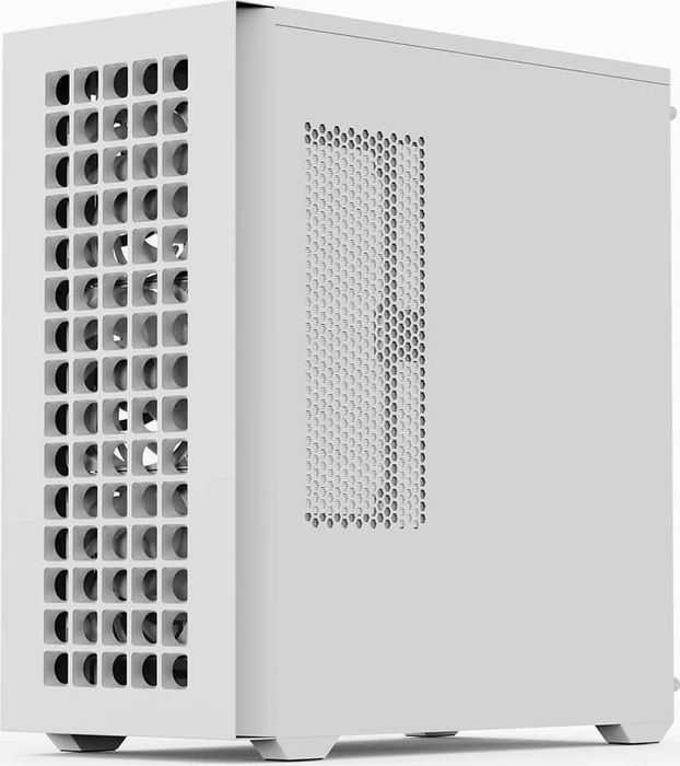 AeroCool D502A White, Glasfenster