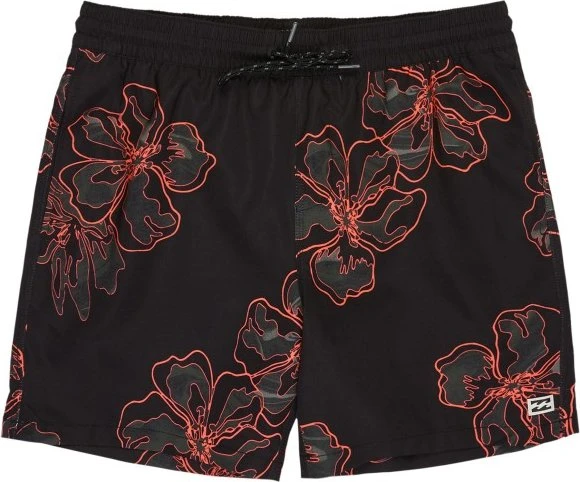 Billabong Sundays Layback Badeshorts black print (Herren)