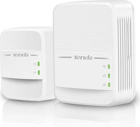 Tenda PH10, Powerline/WLAN-Access Point und Powerline-Adapter Set, 2er-Bundle