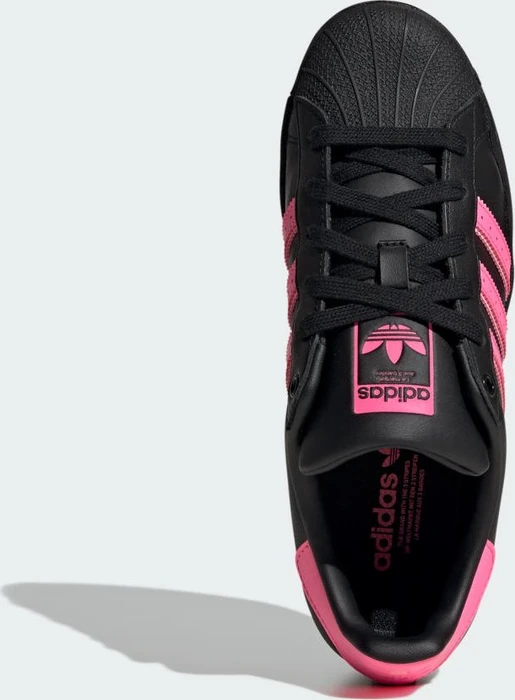 adidas Superstar core black/cloud white/spark (Damen)