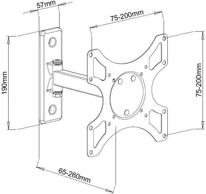 Techly ICA-LCD-2901WH