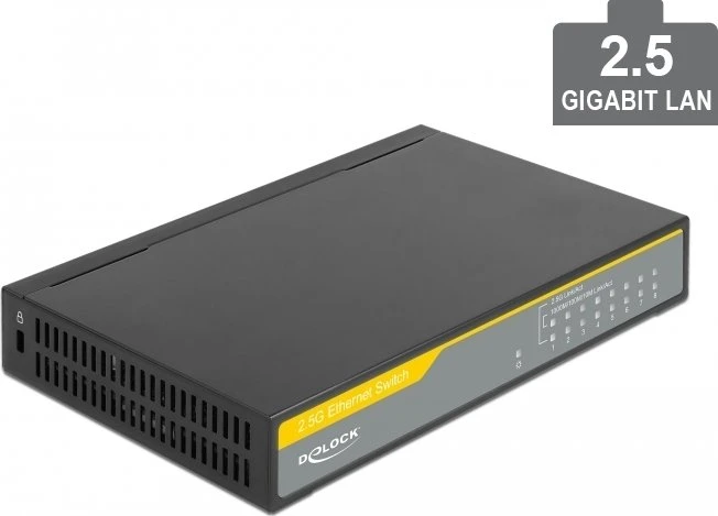 DeLOCK Desktop 2.5G Switch, 8x RJ-45