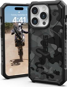 UAG Pathfinder SE Case with MagSafe für Apple iPhone 15 Pro Black Midnight Camo