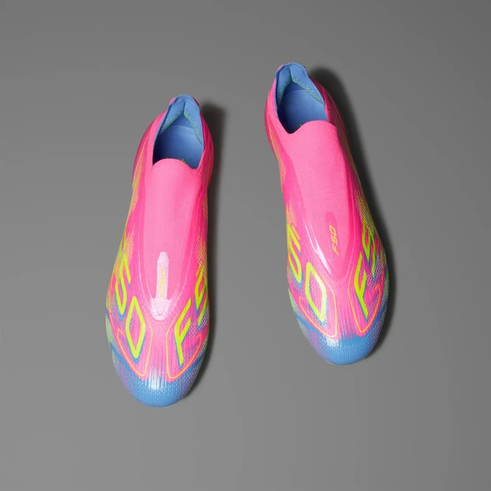 adidas F50 Elite Laceless FG lucid pink/lucid lemon/blue fusion