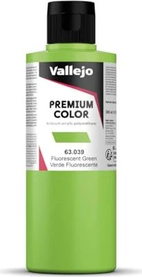 Vallejo Premium Airbrush Color green fluo, 200ml