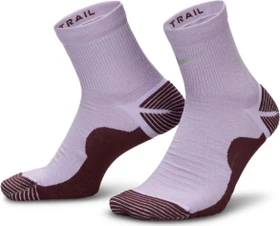Nike Trail Crew Laufsocken hydrangeas/burgundy crush/cement grey/reflect silver