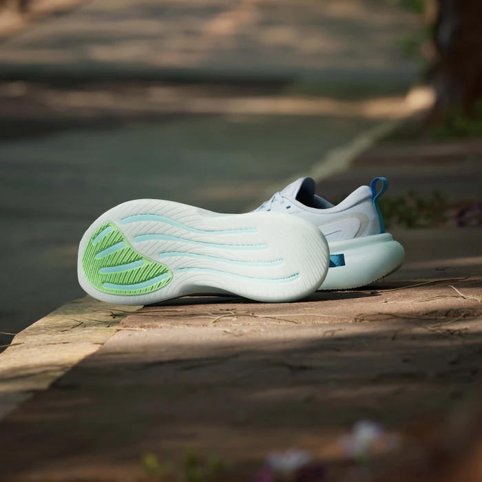 adidas Supernova Glide crystal sky/blue burst/lime burst (Damen)