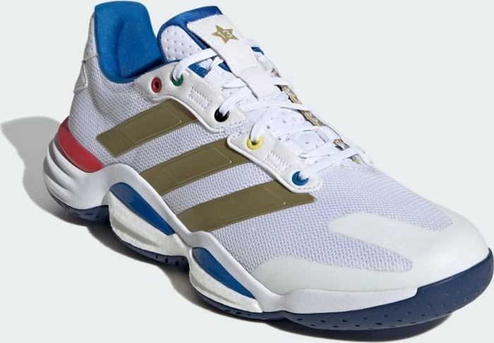 adidas Stabil 16 Indoor cloud white/gold metallic/dark blue