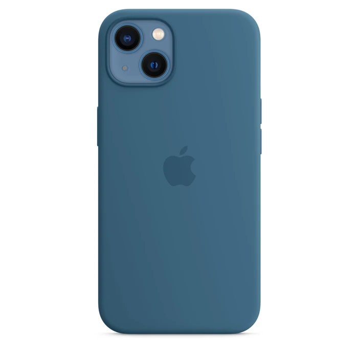 Apple Silikon Case mit MagSafe für iPhone 13 eisblau