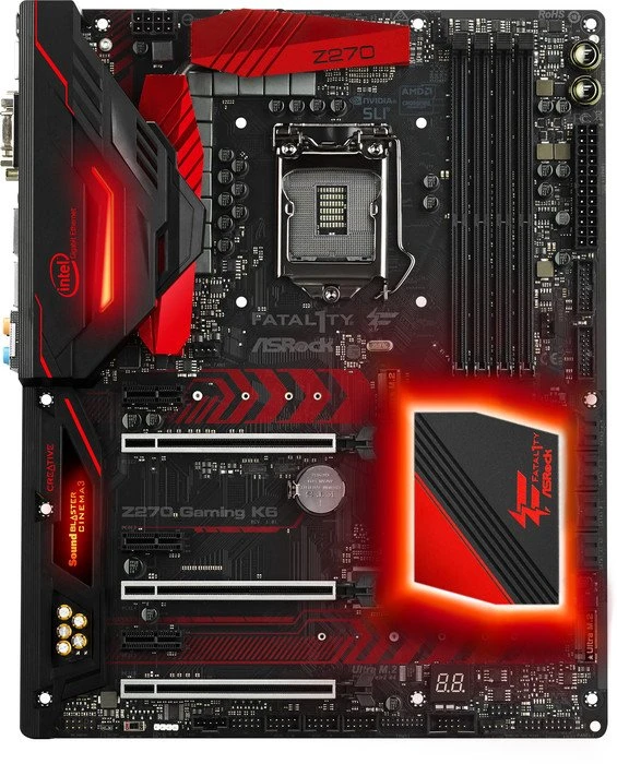 ASRock Fatal1ty Z270 Gaming K6 (Intel 1151)