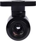 Alphacool Eiszapfen 2 Wege Kugelhahn 10mm, deep black