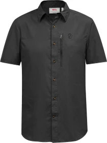 Fjällräven Abisko Hike Hemd kurzarm dark grey (Herren)