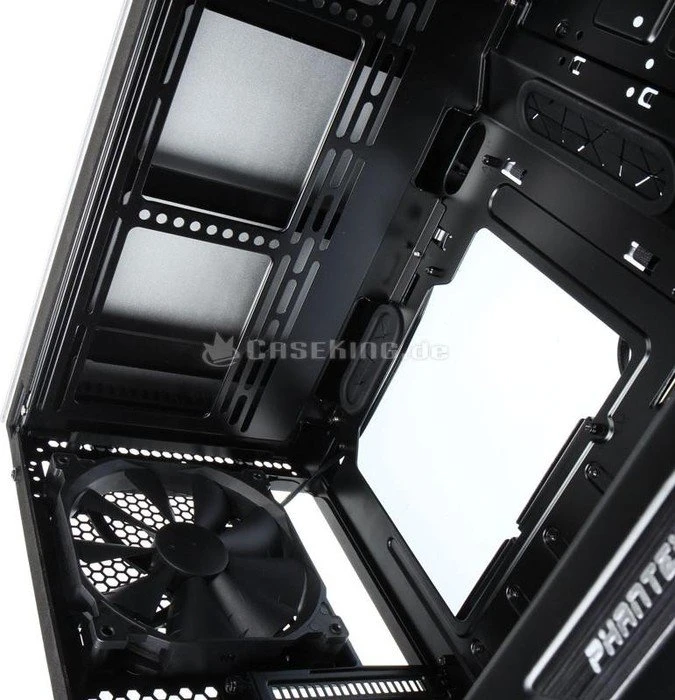 Phanteks Enthoo Evolv ATX Tempered Glass silber, Glasfenster