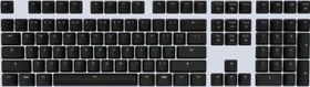 Wooting ABS Keycap Set, Kunststoff (ABS), OEM-Profil, schwarz, 108 Tasten, ANSI-US