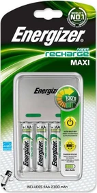 Energizer Compact Ladegerät inkl. 4x Mignon AA NiMH Akkus 2450mAh