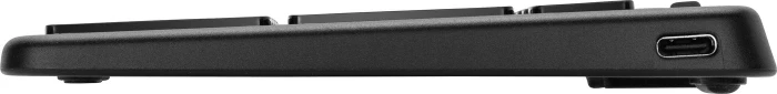 BlueBuilt Kabellose Tastatur, schwarz, USB, DE