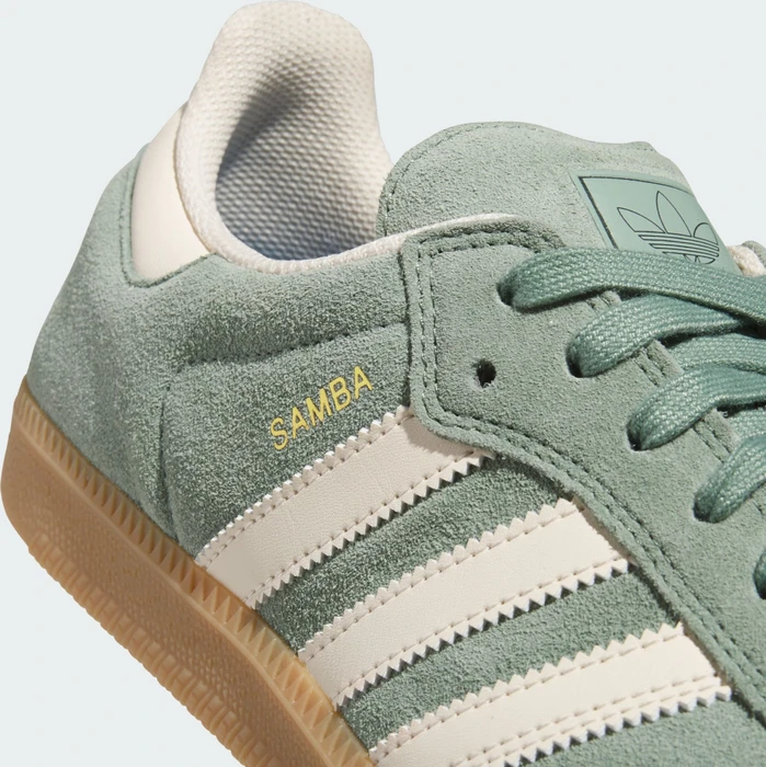 adidas Samba ADV silver green/wonder white/gold metallic