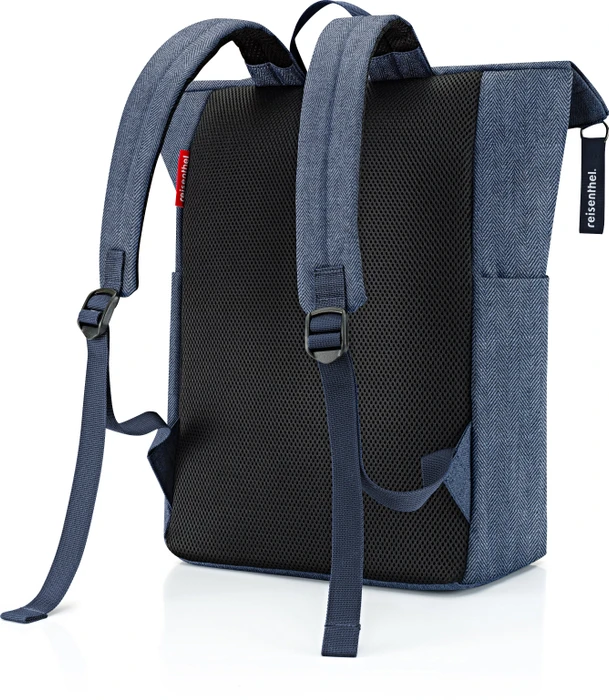 Reisenthel Rolltop herringbone dark blue
