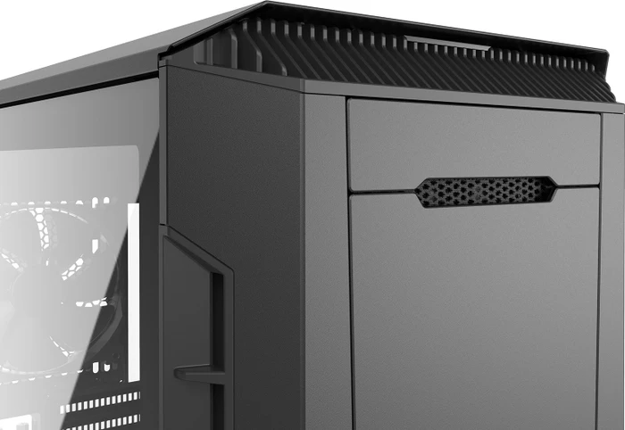 Phanteks Eclipse P600S Satin Black, schwarz, Glasfenster, schallgedämmt