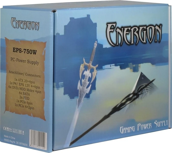 Inter-Tech Energon EPS-750W 750W, ATX 2.2