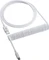 CableMod Classic Coiled Keyboard Cable USB Micro-B auf USB-A, Tastaturkabel (Spiral-Textilkabel), 1.5m, Glacier White Vorschaubild