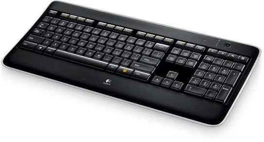 Logitech K800 Wireless Illuminated Keyboard, USB, DE