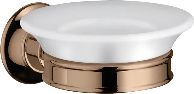 Hansgrohe Axor Montreux Seifenschale polished red gold