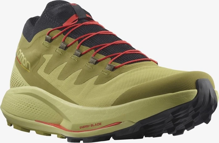 Salomon Pulsar Trail Pro leek green/green moss/black (Herren)