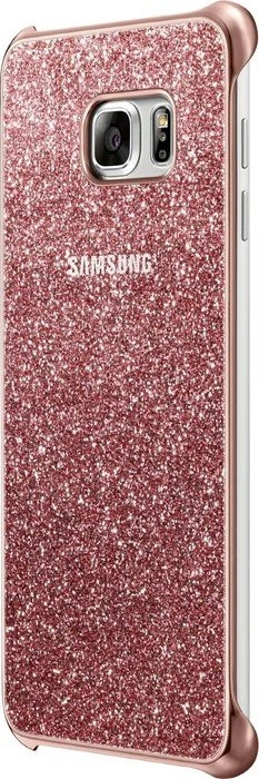 Samsung EF-XG928CP Glitter Cover für Galaxy S6 Edge+ pink
