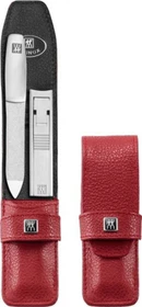 Zwilling Twinox Taschen-Etui Maniküre/Pediküre-Set rot 2-teilig