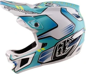 Troy Lee Designs D4 Composite Lowrider Fullface-Helm teal