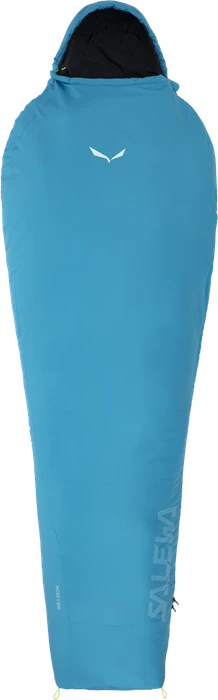 Salewa Micro II 800 Powerloft Mumienschlafsack blue danube