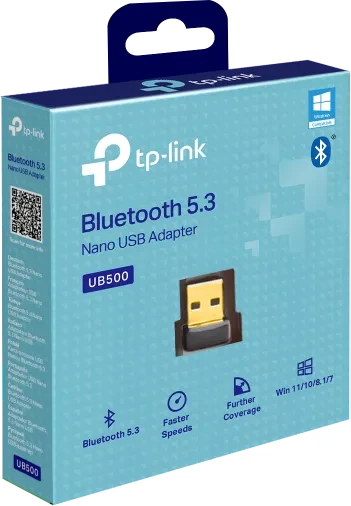 TP-Link UB500 Nano V2, Bluetooth 5.3, USB-A 2.0 [Stecker]