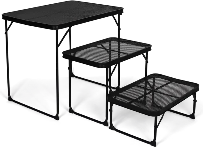 Kampa Grate Side Campingtisch schwarz