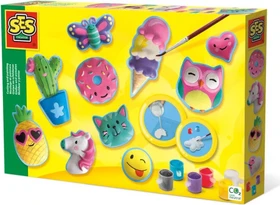 Ses Creative Gießen und Anmalen Fröhliche Figuren