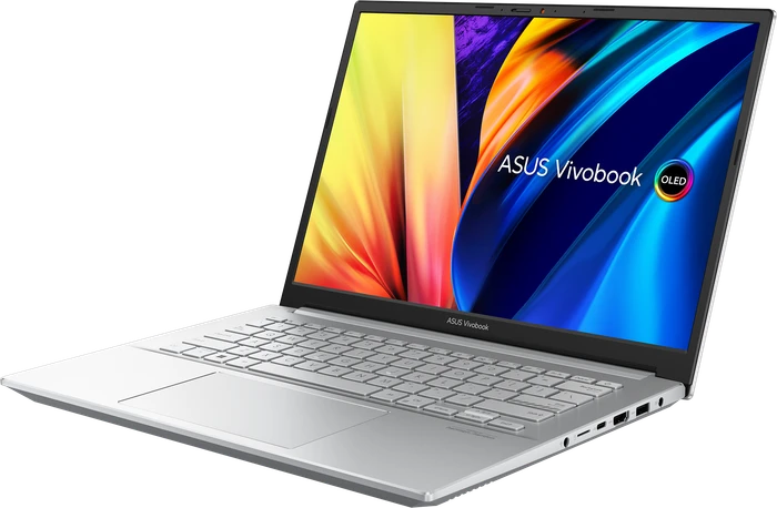 ASUS VivoBook Pro 14 OLED M6400RC-KM003W, Cool Silver, Ryzen 7 6800H, 16GB RAM, 1TB SSD, GeForce RTX 3050, DE