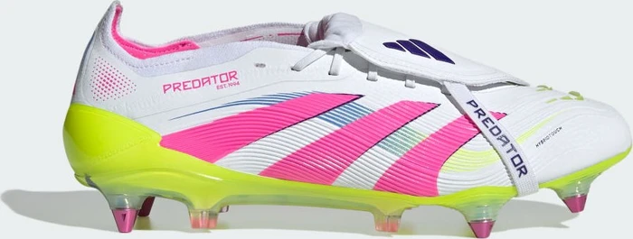 adidas Predator Elite Fold-Over Tongue SG cloud white/lucid pink/lucid lemon