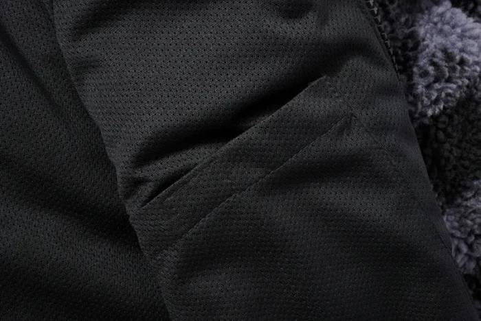 Brandit Teddyfleece Jacke schwarz/grau (Herren) (5021-28) – Bild 4 von 6