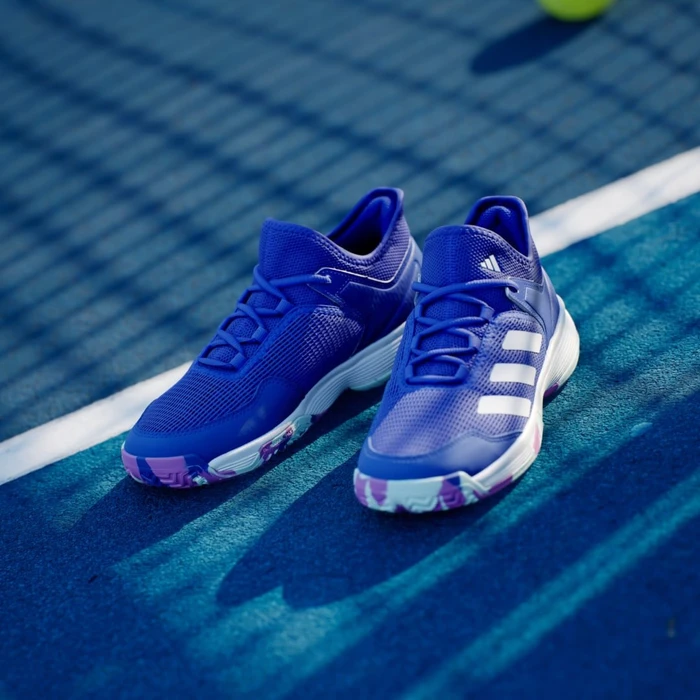 adidas Ubersonic 4 lucid blue/cloud white/purple burst (Junior)
