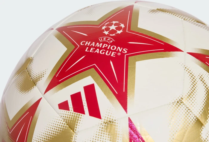 adidas UEFA Champions League 2026/2027 Club Fußball white/multicolor/silver metallic