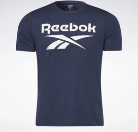Reebok Workout Ready Supremium Graphic Funktionsshirt kurzarm vector navy (Herren)