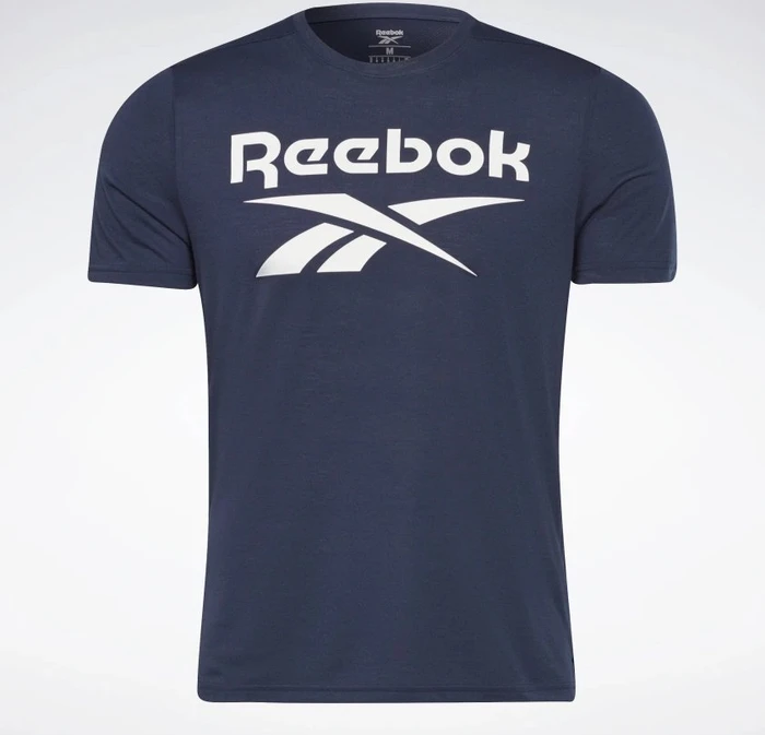 Reebok Workout Ready Supremium Graphic Funktionsshirt kurzarm vector navy (Herren)