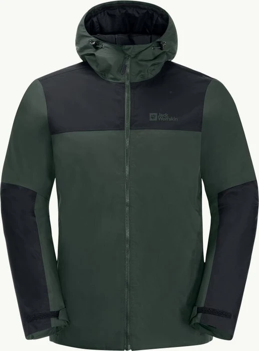 Jack Wolfskin Jasper Ins Funktionsjacke black olive (Herren)