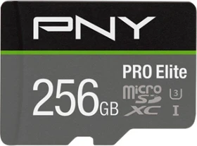 PNY Pro Elite R100/W90 256GB Kit, UHS-I U3, A1, Class 10