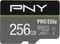 PNY Pro Elite R100/W90 256GB Kit, UHS-I U3, A1, Class 10 Vorschaubild