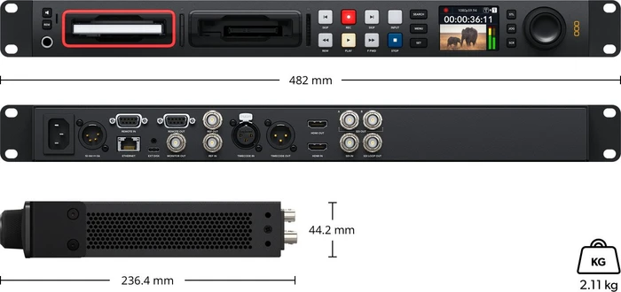 Blackmagic Design HyperDeck Studio HD Pro